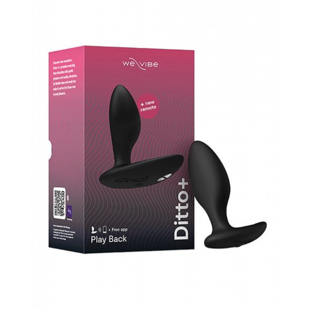 We-Vibe Ditto+ - Satin Black