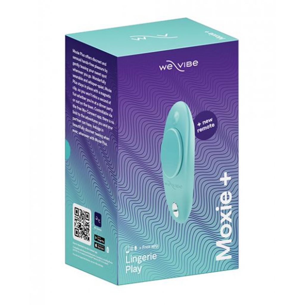 We-Vibe Moxie+ Panty Vibe - Aqua Teal