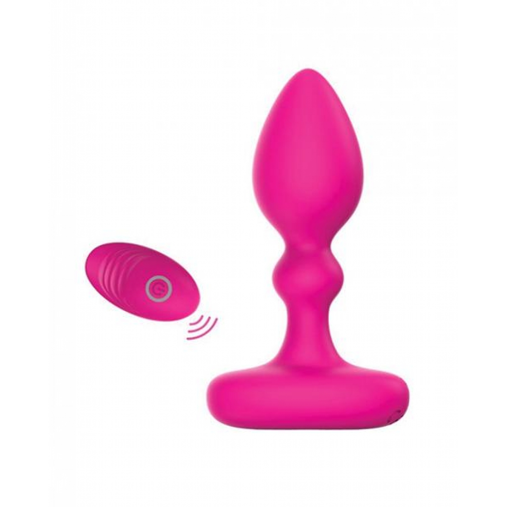 Pink Elephant Lil Rumble Rechargeable Vibe W/remote - Pink