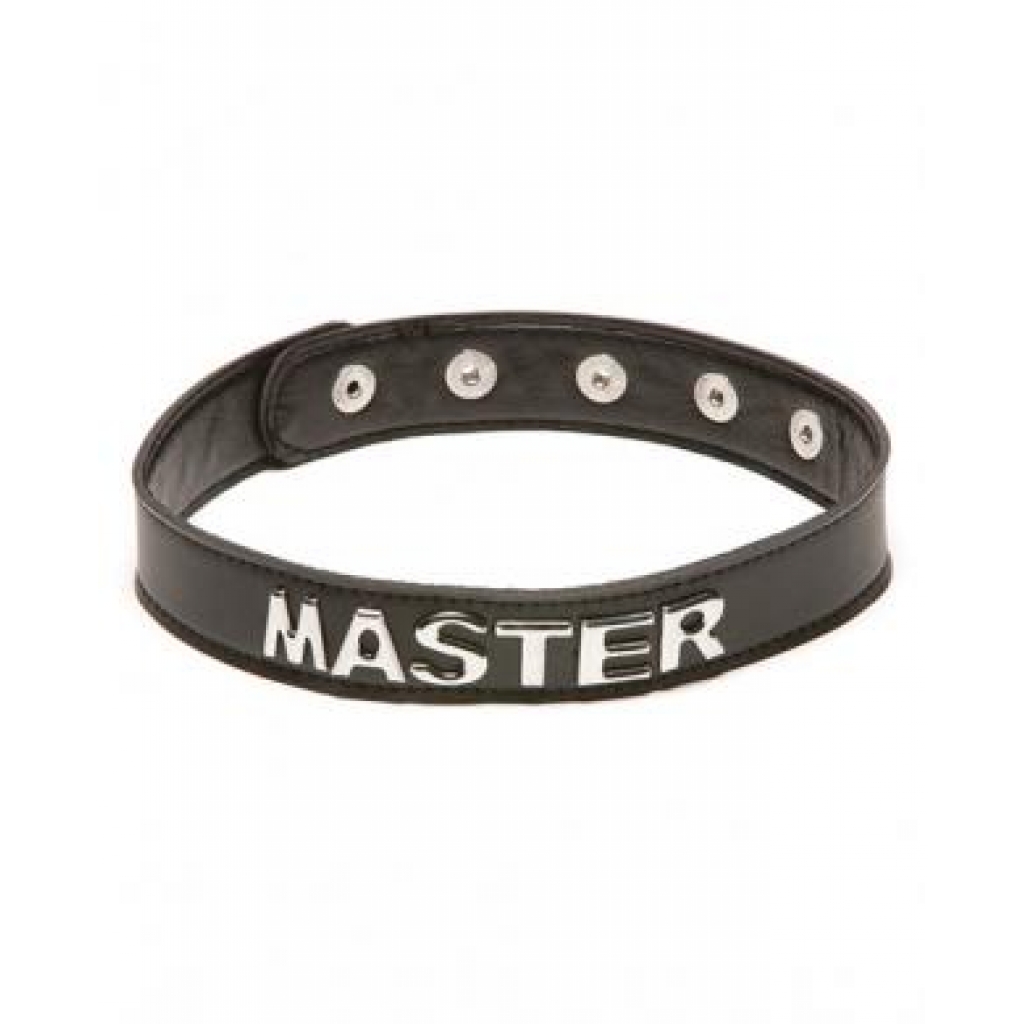 Xplay Talk Dirty to Me Collar - Master Black