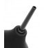 Cleanstream Thin Tip Silicone Enema Bulb - Black