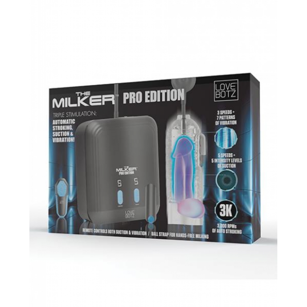 Lovebotz The Milker Pro Edition - Clear