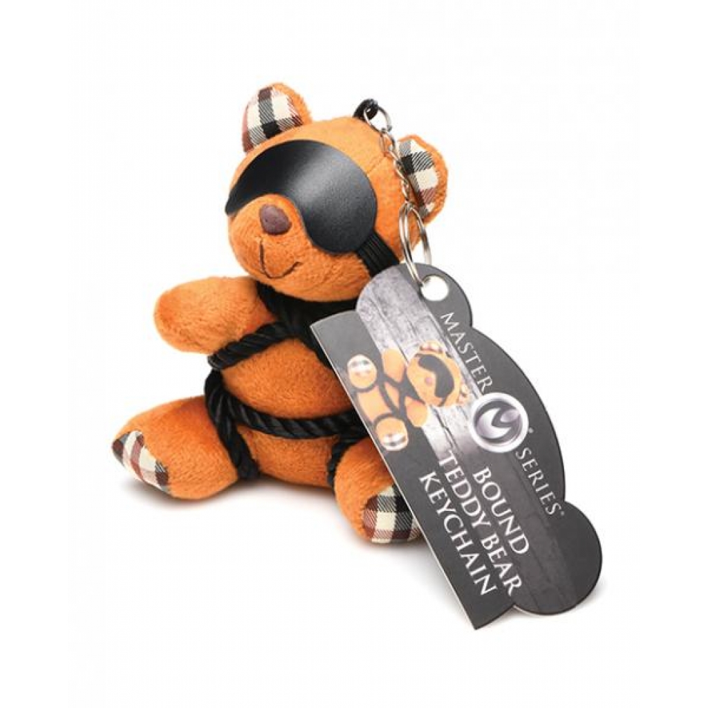 Master Series Bound Teddy Bear Keychain