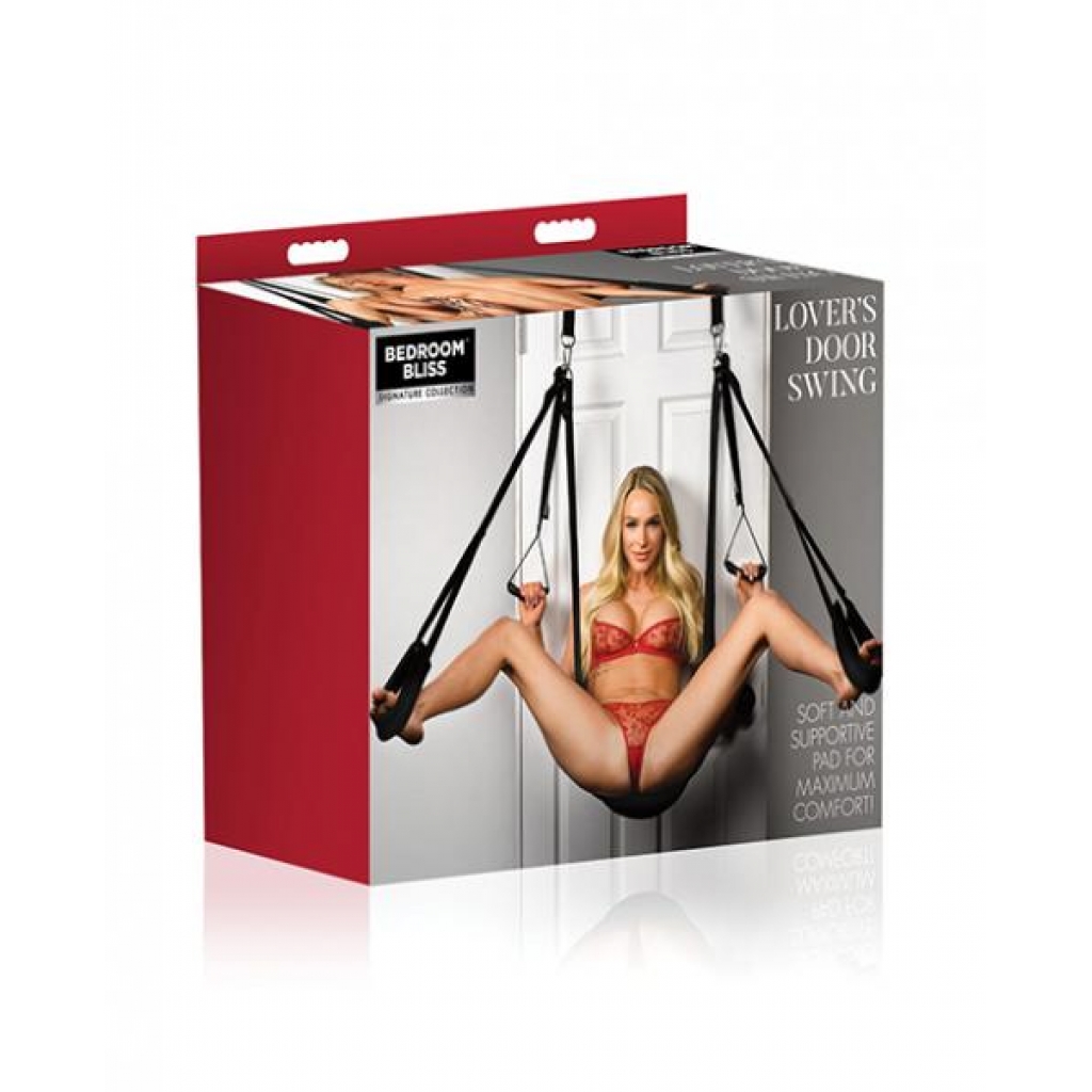 Bedroom Bliss Lovers Door Swing - Black