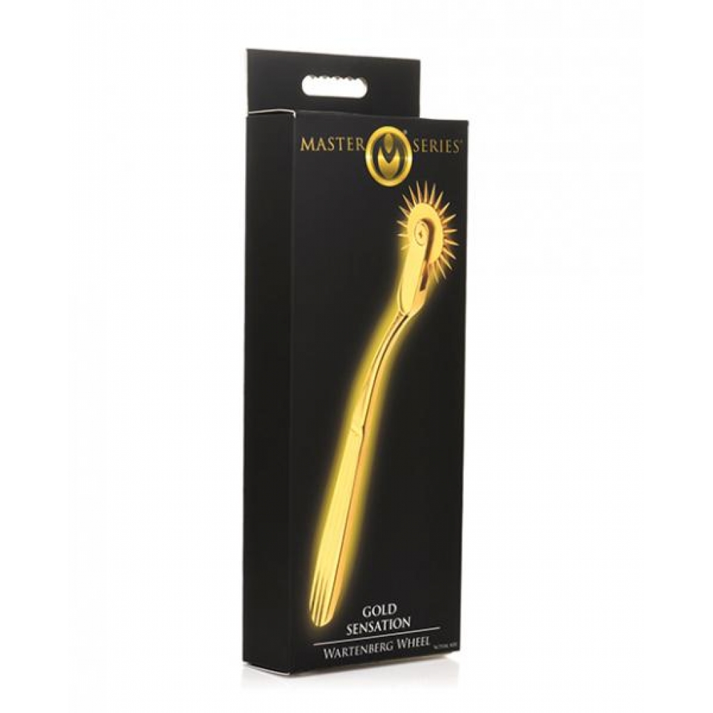 Master Series Gold Sensation Wartenberg Wheel - Gold