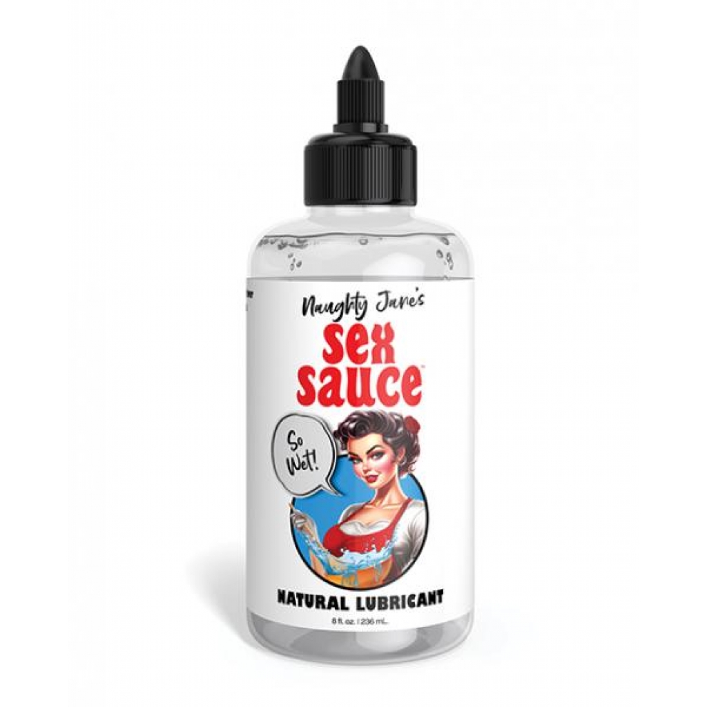 Naughty Jane's Sex Sauce Natural Lubricant - 8 Oz