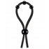 Ultimate Silicone Lasso Cock Ring - Black