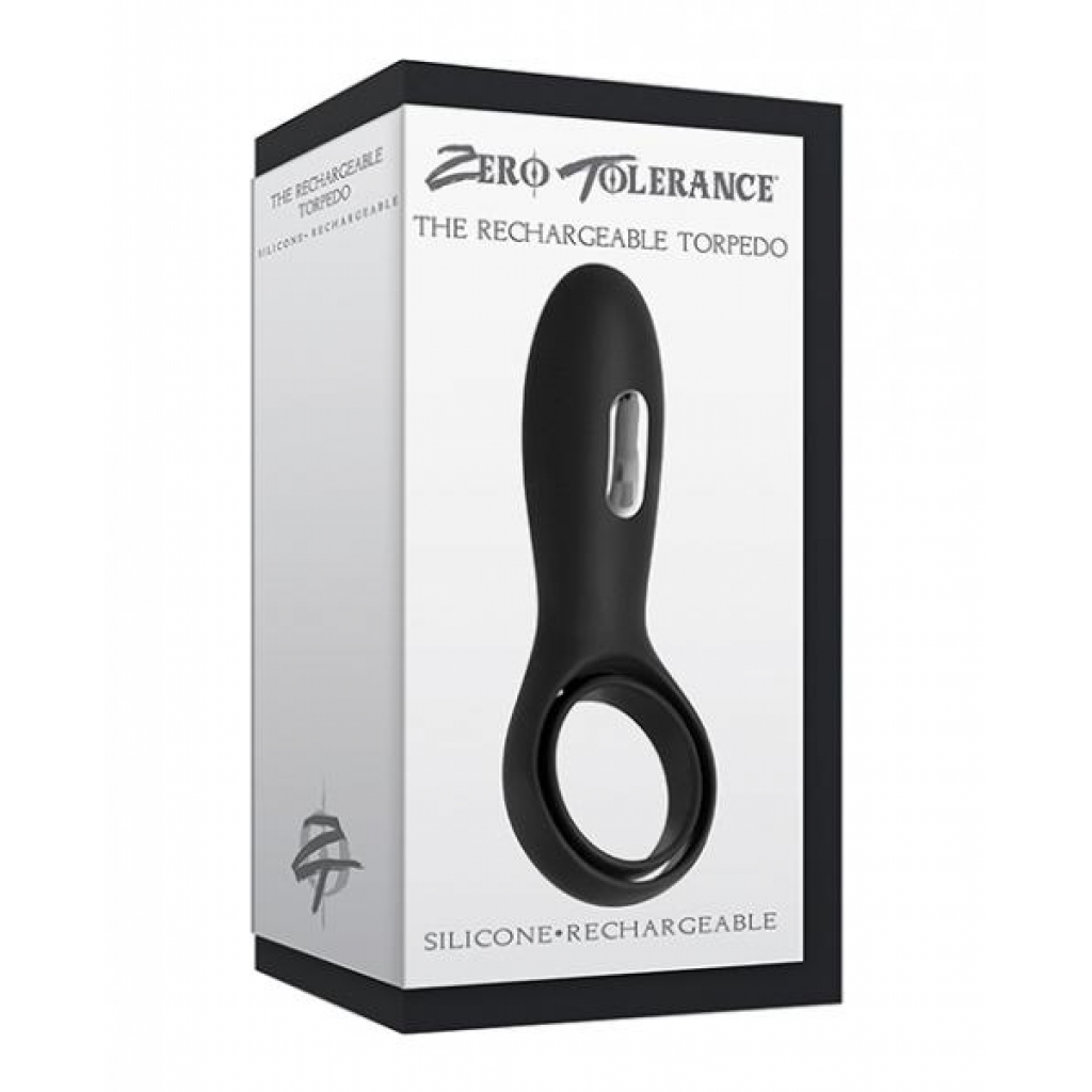 Zero Tolerance Rechargeable Cock Ring - Black