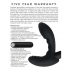 Rechargeable Eternal Prostate Massager - Black