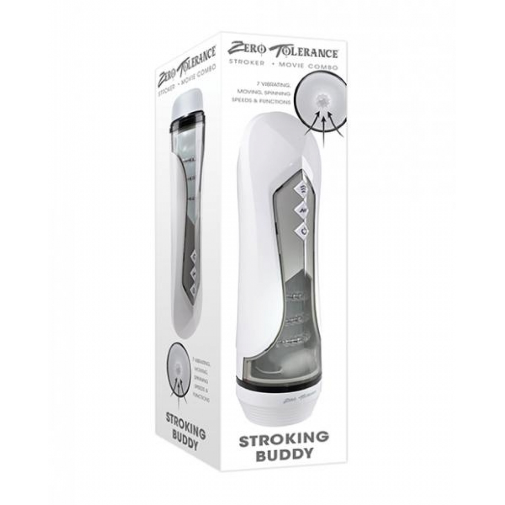 Zero Tolerance Stroking Buddy - White