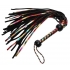 Rainbow Lambskin Leather Flogger - Assorted