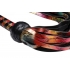 Rainbow Lambskin Leather Flogger - Assorted