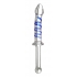 Nyasa Glass Wand - Blue