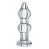 Sublime Param Anal Pleaser Glass Plug - Clear