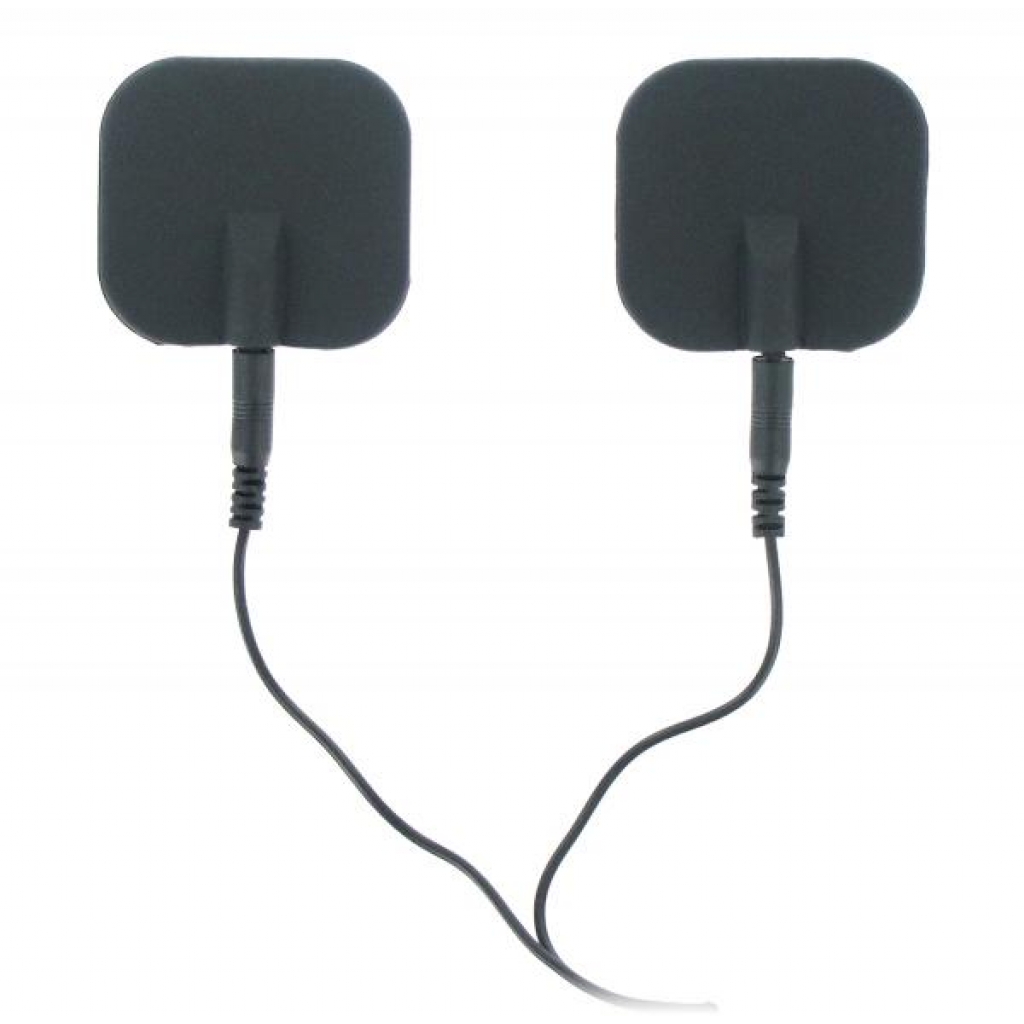 Zeus Deluxe Silicone Electro Pads - Black