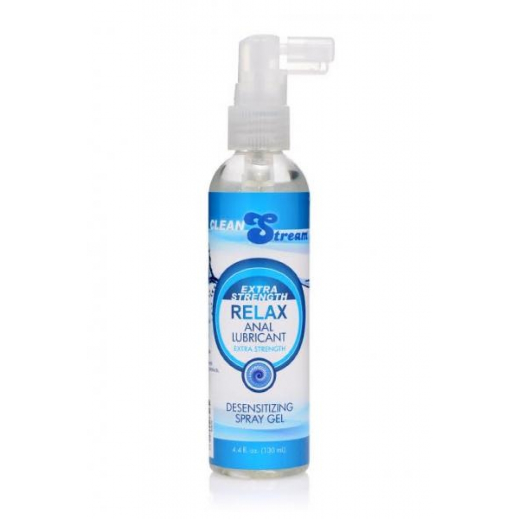 Extra Strength Relax Anal Gel Lubricant Desensitizing Spray 4.4oz Clear