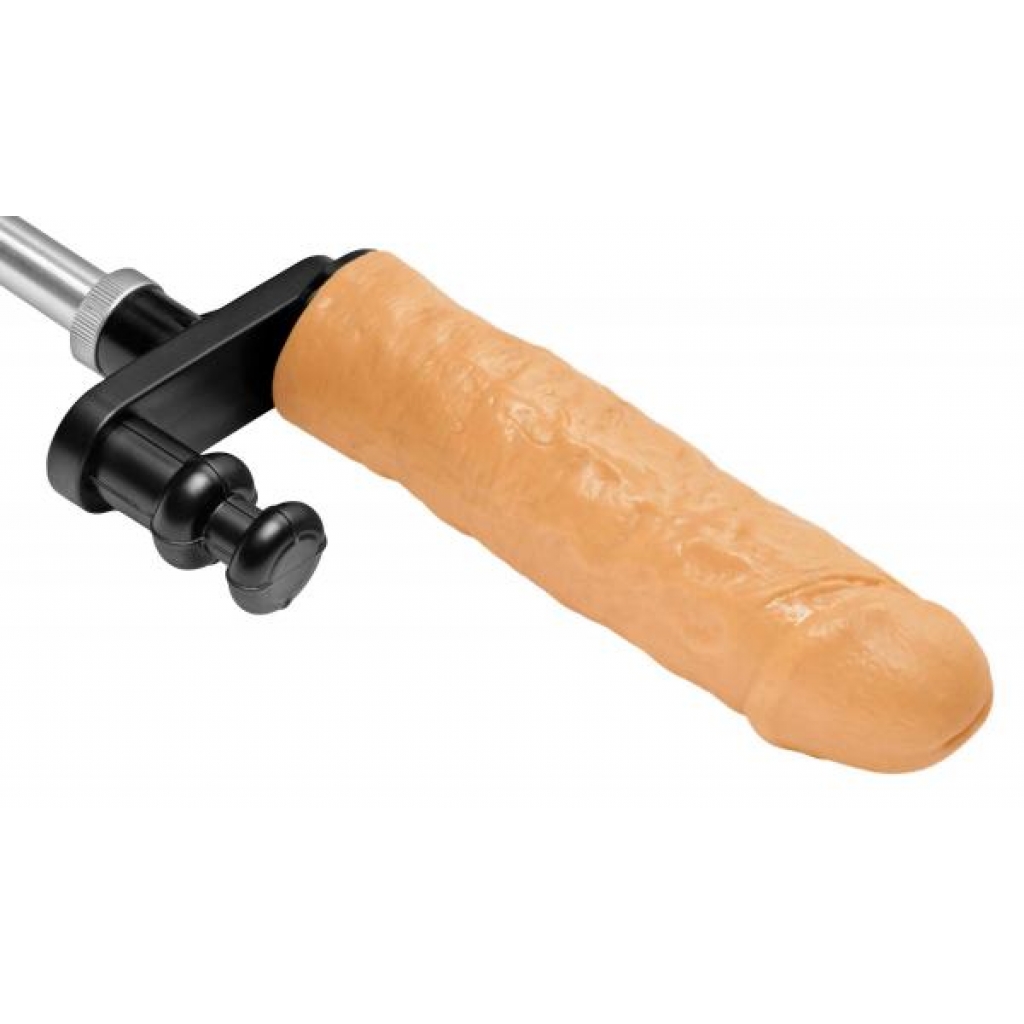 Dual Delight Sex Machine Double Penetrator Adapter - Beige