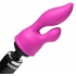 Euphoria Dual Stimulation Silicone Wand Attachment - Pink