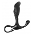 Premium Silicone Wavy Prostate Exerciser - Black