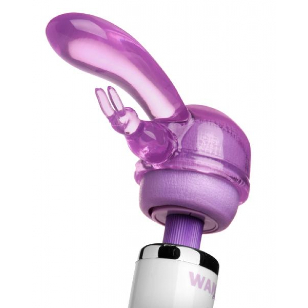 Original Rabbit Dual Stimulation Wand Attachment - Purple