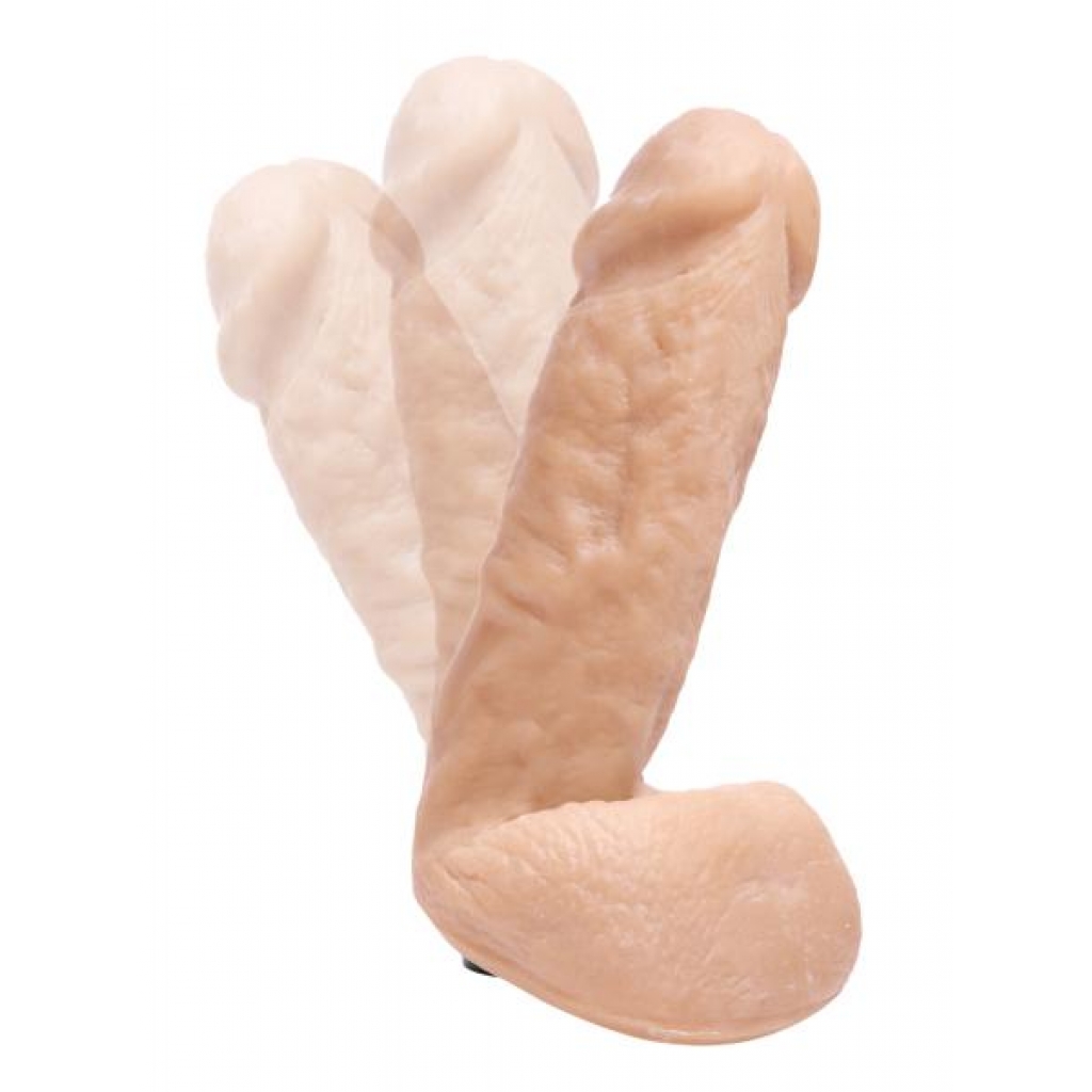 EZ Bend Dildo Attachment for Love Machine - Beige