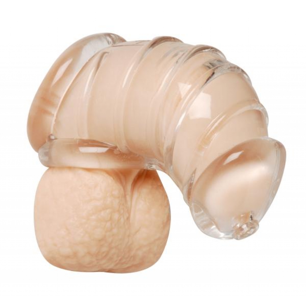 Detained Soft Body Chastity Cage Clear