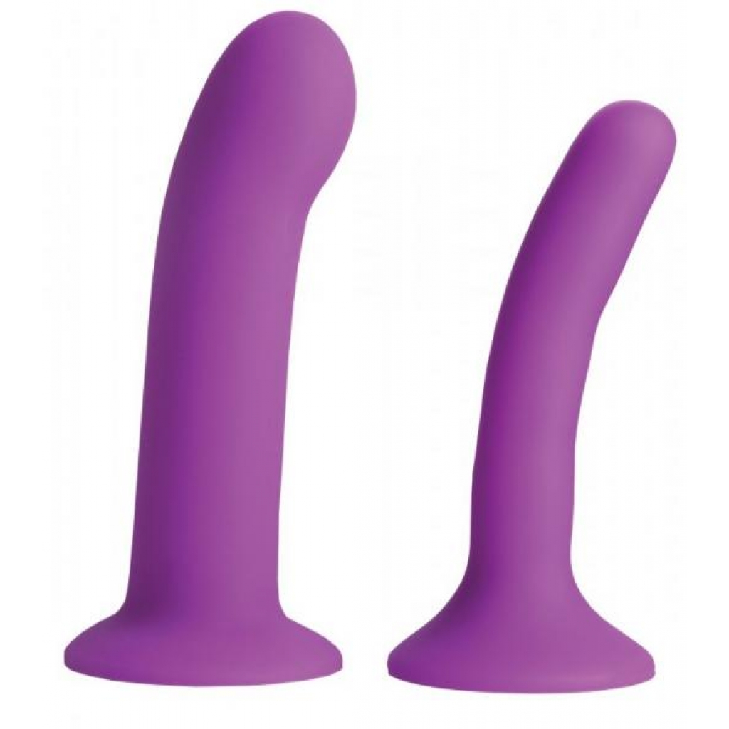 Premium Dual G-Spot Duo Dildo Set - Purple