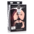 Doppleganger Silicone Double Mouth Gag - Black