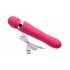 Ultra Thrusting and Vibrating Silicone Wand - Pink