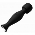 Mighty Pleaser Powerful 10x Silicone Wand Massager - Black