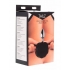 Onyx Bunny Tail Anal Plug - Black/Silver