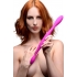 Double Thump 7X Rechargeable Silicone Double Dildo - Purple