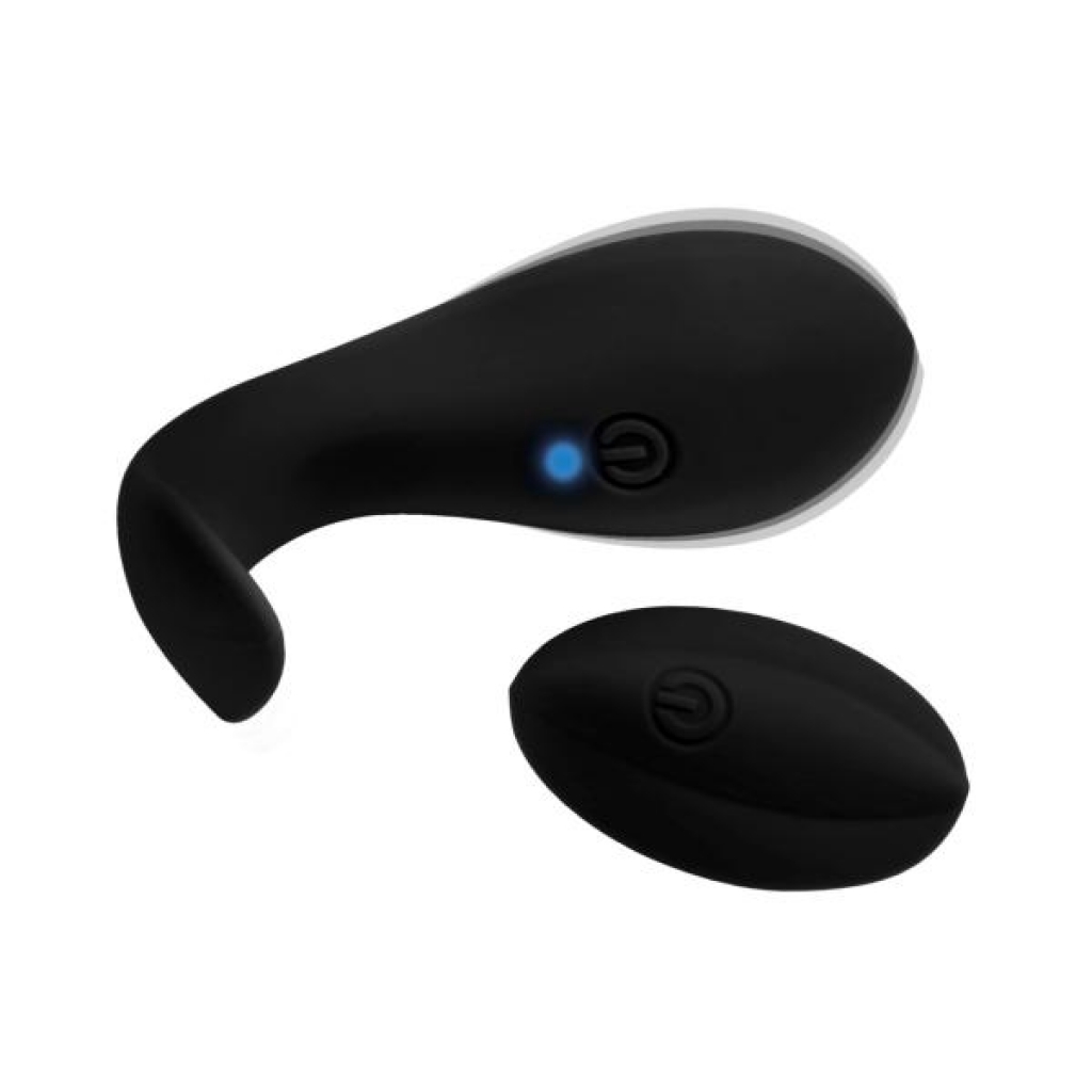 Dark Pod Rechargeable Remote Control Vibrating Egg - Black