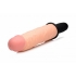 Onslaught XXL Vibrating Giant Dildo - Beige