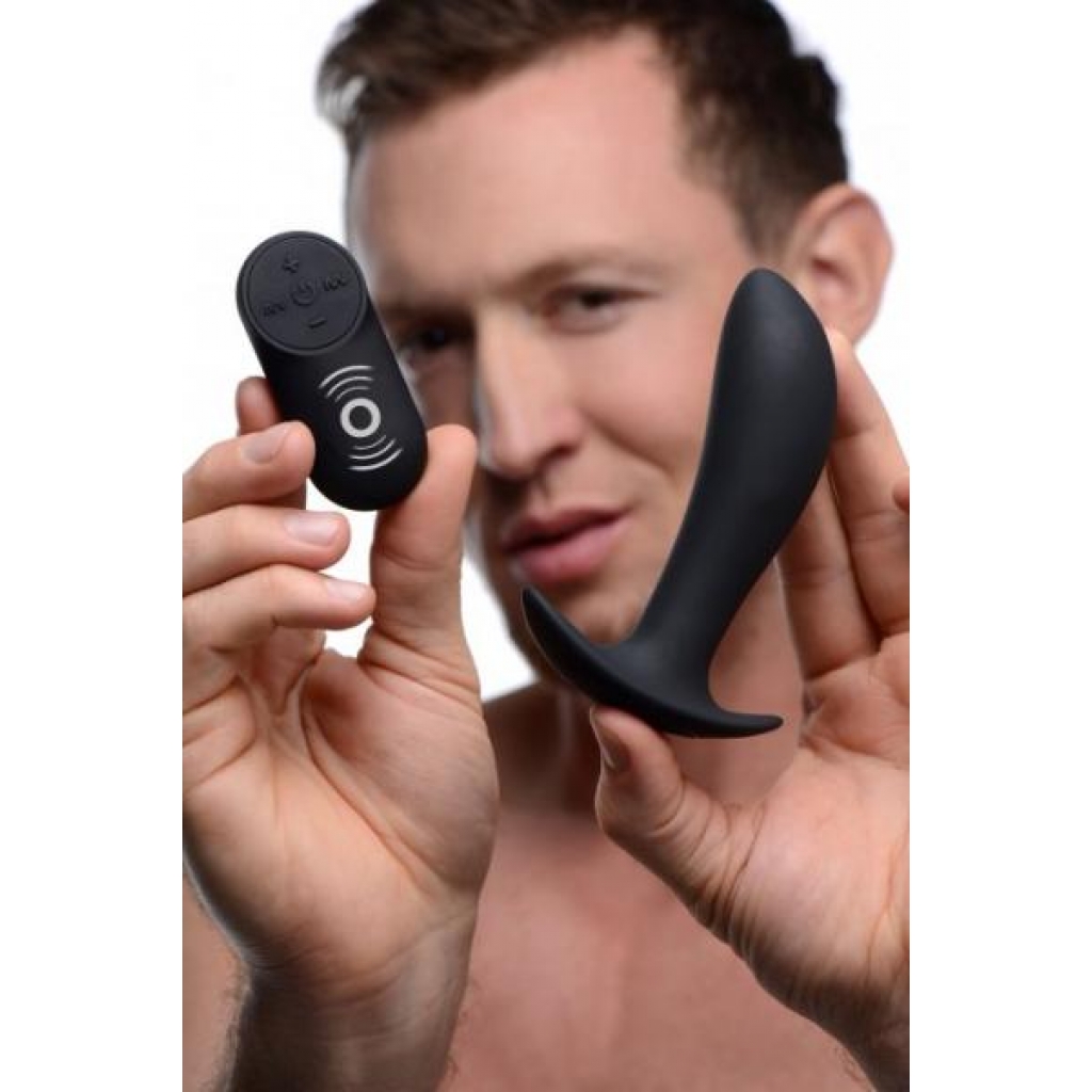 Under Control Prostate Vibrator with Remote Control - Black