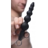 Silicone Graduated Beads Lubricant Launcher in Black