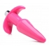 Smooth Vibrating Anal Plug - Pink