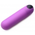 Bang Vibrating Bullet With Remote Control - Purple