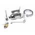 Spiked Chamber Chastity Cage Silver