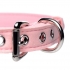 Pink and Silver Golden Kitty Cat Bell Collar