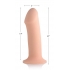 Squeezable Thick Phallic Dildo - Beige