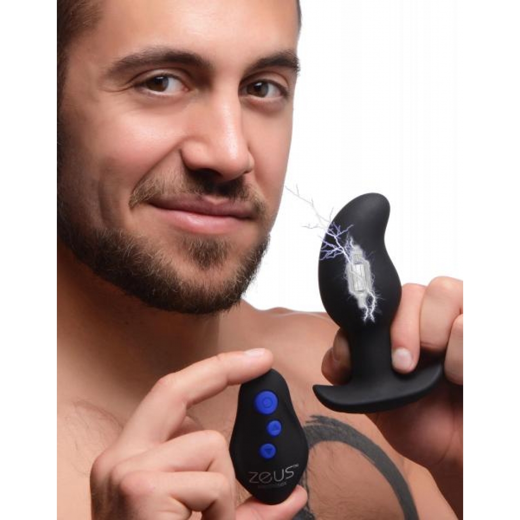 8x Volt Drop Vibrating & E-Stim Prostate Massager - Remote Controlled