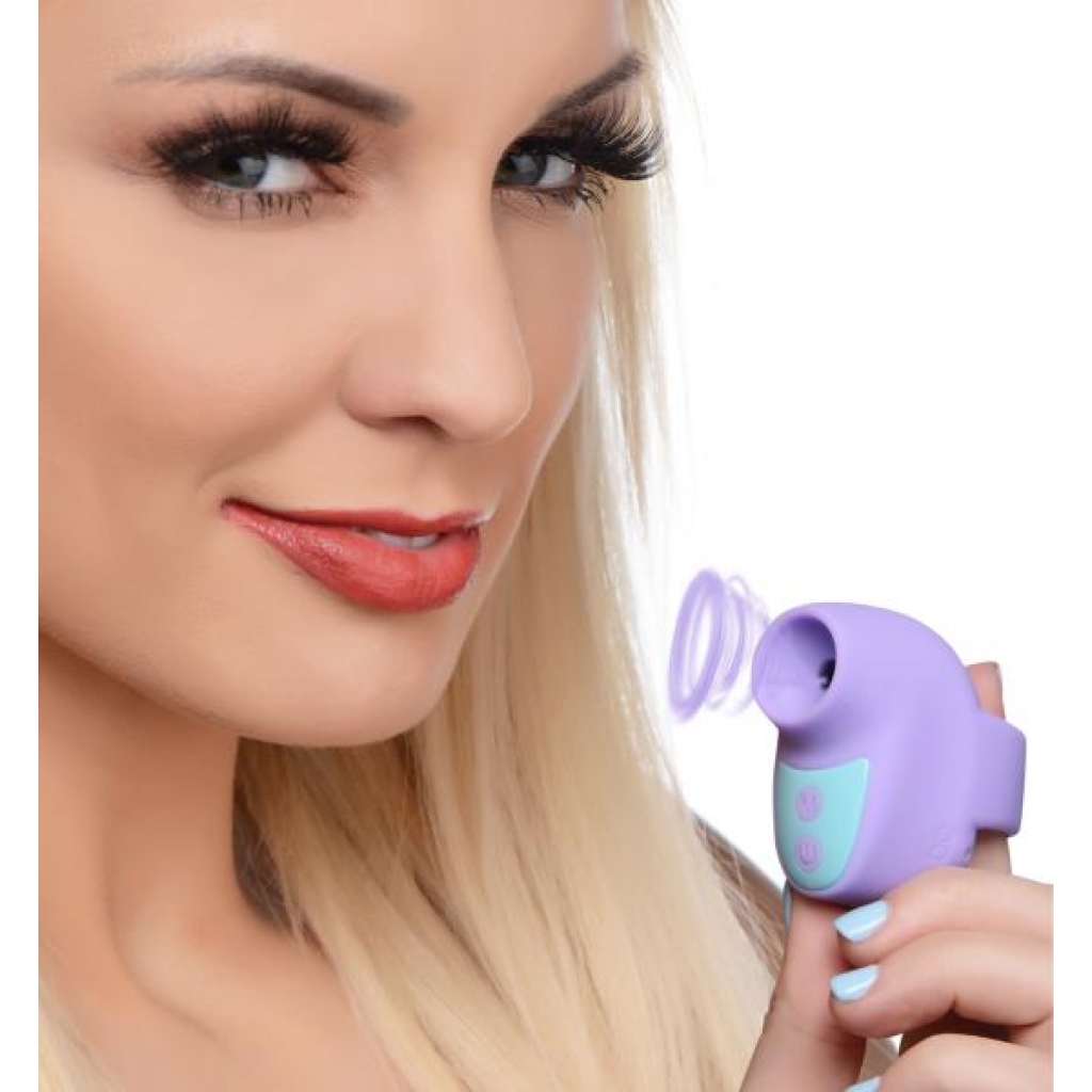 12x Mini Silicone Clit Stimulator - Purple