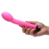 10x Silicone G-Spot Vibrator - Pink