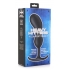 Premium Silicone Weighted Prostate Plug - XL Black