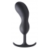 Premium Silicone Weighted Prostate Plug - XL Black