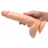 Beefy Brad 9-Inch Dildo with Balls - Light Nude