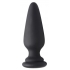 Interchangeable Silicone Anal Plug – Small Black