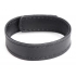 Leather and Velcro Cock Ring - Black