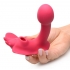 Butterfly Tease 10x Clitoral Suction Silicone Stimulator - Pink